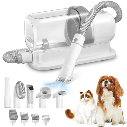 Dog Grooming Vacuum & Pet Grooming Kit - Tailtreasures